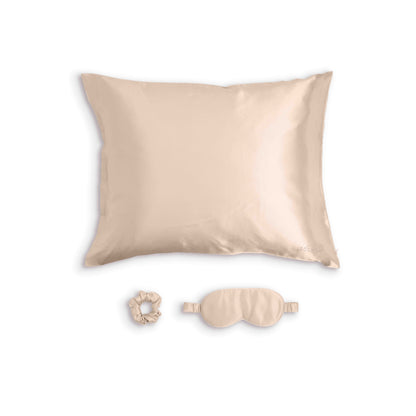 Luxury silk sleeping gift set