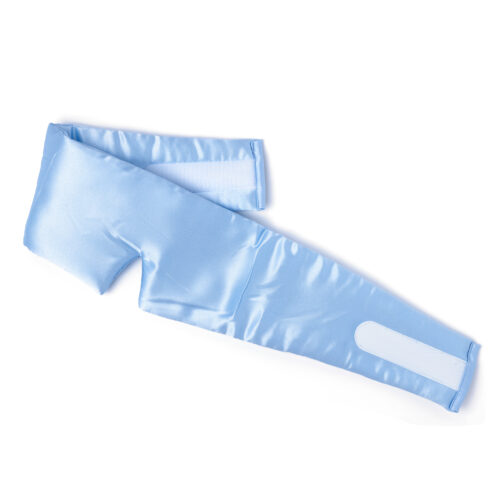 Sinine siidist magamismask