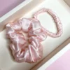 Silk hair scrunchies 22 momme